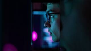 POV: 2 AM coding session 🌃 #cyberpunk #coding #shorts