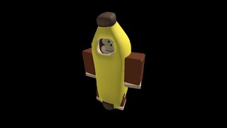 how to be a banana in roblox