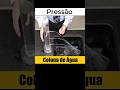Quanto maior a profundidade, maior a velocidade de saída da água
