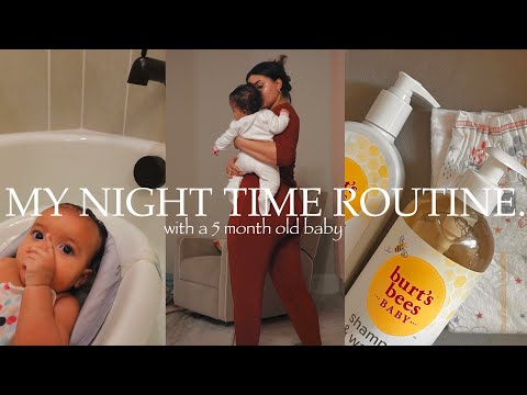 MY REALISTIC NIGHT TIME ROUTINE WITH A BABY.