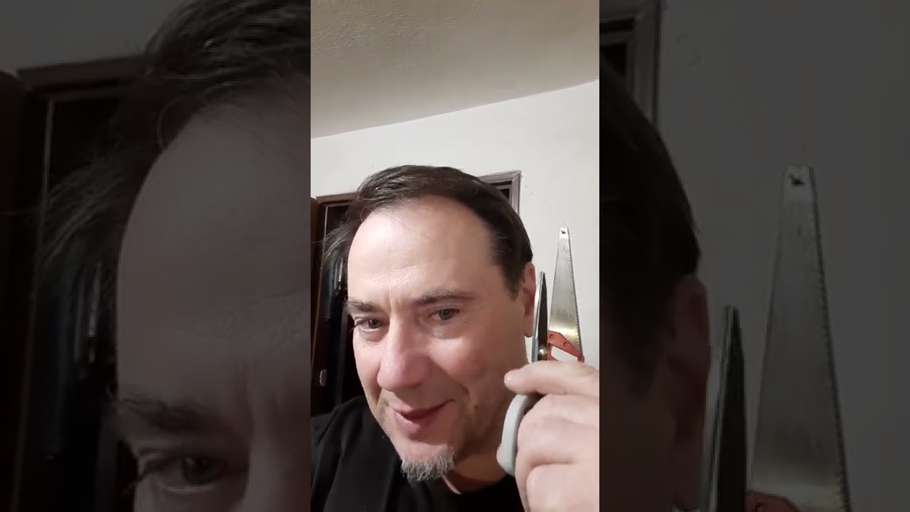 Ostření nůžek. Teoríe, a postup práce.