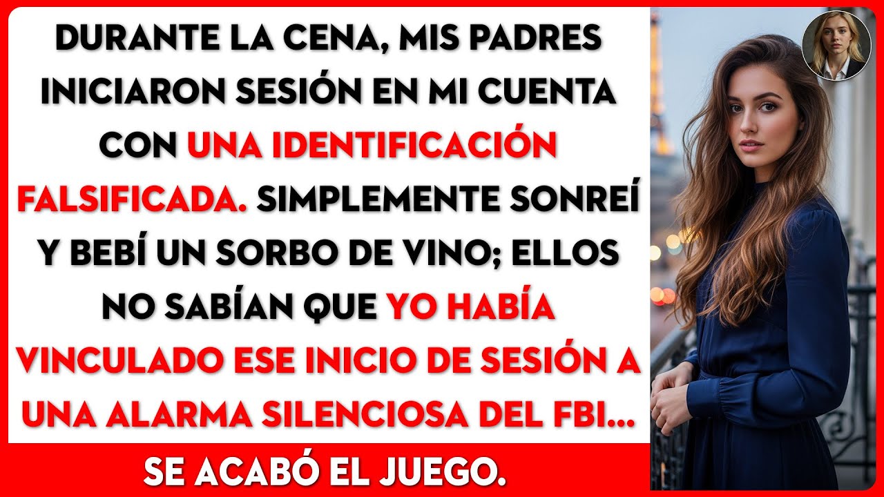 En la cena familiar, mis padres falsificaron mi firma para vaciar mis ahorros en mi cara.