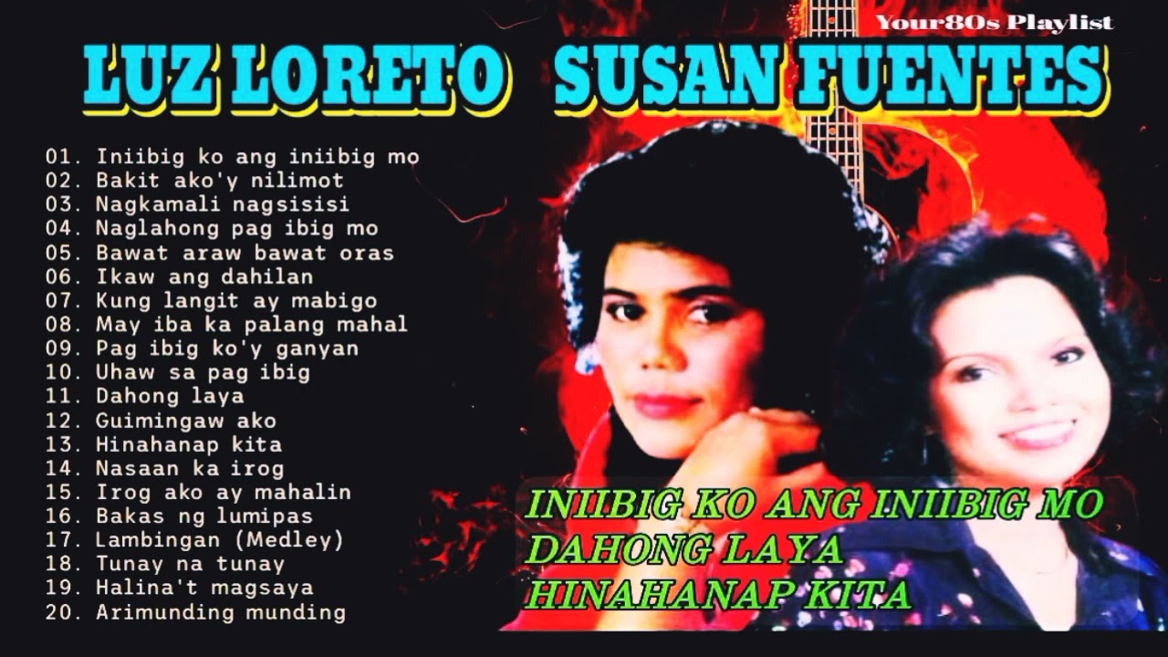 ⁣Luz Loreto and Susan Fuentes * OPM Hits Collection