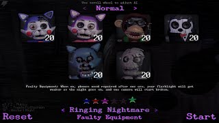 FNaC 2 Custom Night - Ringing Nightmare   Faulty Equipment Complete