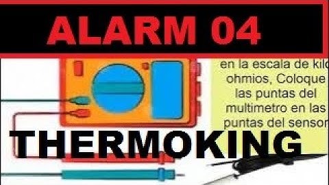 Thermo king alarm code 04 Check the discharge air sensor.
