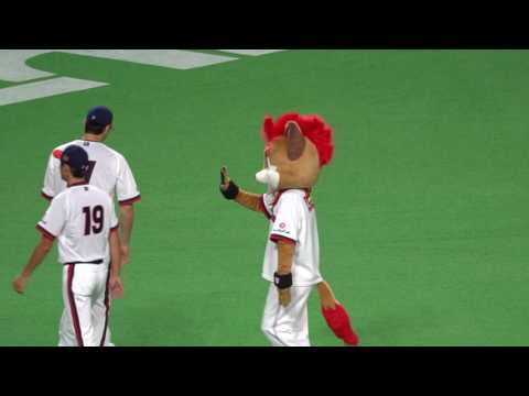 2016/09/14 フレップくん「今日はハイタッチ出来るかな」