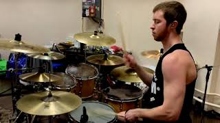 AUGUST BURNS RED - KING OF SORROW DRUM COVER BY ALEXANDER DOVGAN&#39;