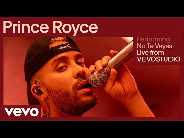 Prince Royce - No Te Vayas (Live Performance) | Vevo class=