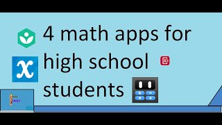 Top 4 math apps for high school students screenshot 1