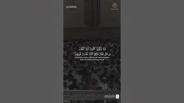 مقتطف من تلاوة فضيلة الشيخ #محمد_برهجي من صلاة الفجر 19 ربيع الثاني 1447