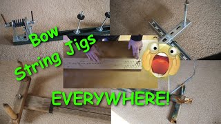 Bow String Jigs.. A Walk Through      #diybowstringjig #bowstringjigs