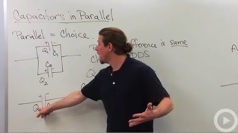 Capacitors in Parallel