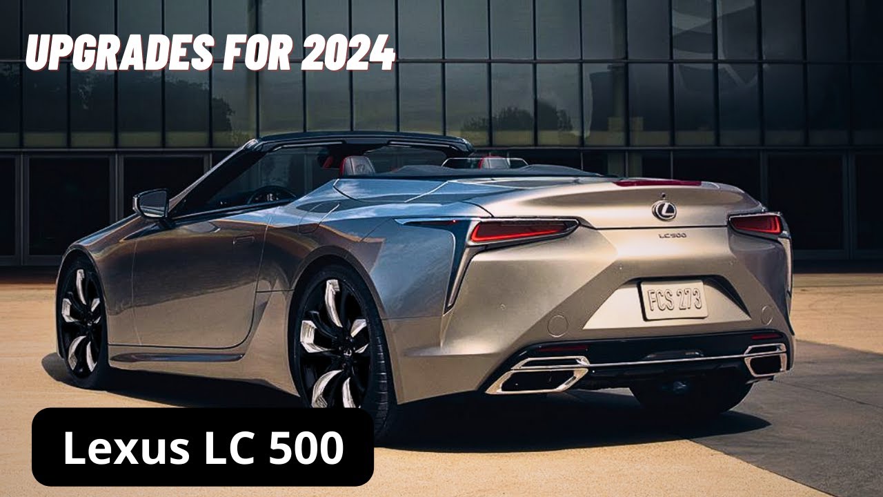 NEW UPGRAD* 2024 Lexus LC 500 Convertible New Look Exterior