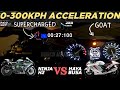 Kawasaki ninja h2  suzuki hayabusa  0300kph acceleration gps  top speed  pros  cons 