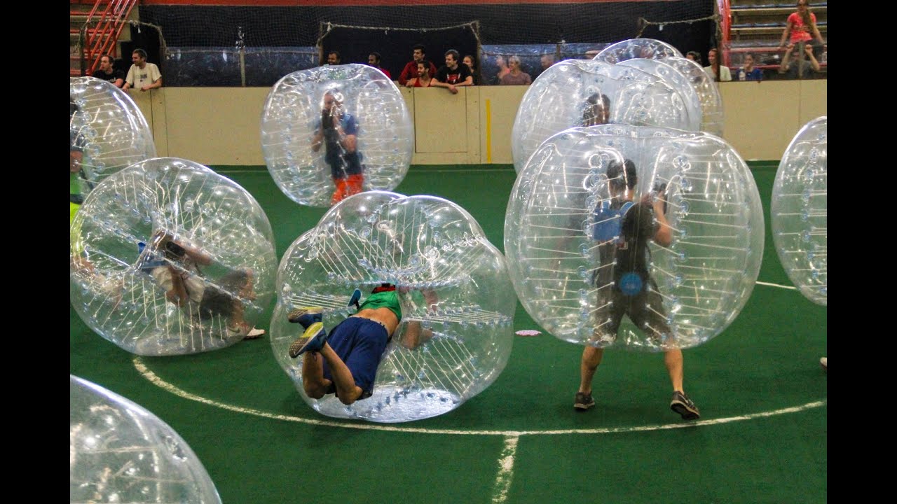 indoor bubble soccer