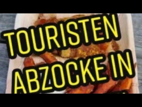 Touristen Abzocke in