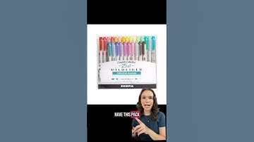 The highly requested pen and marker video is here! These are the exact sets of my favorite