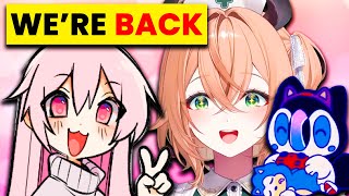 Nimi and Namie Opens Shachimu's Stream