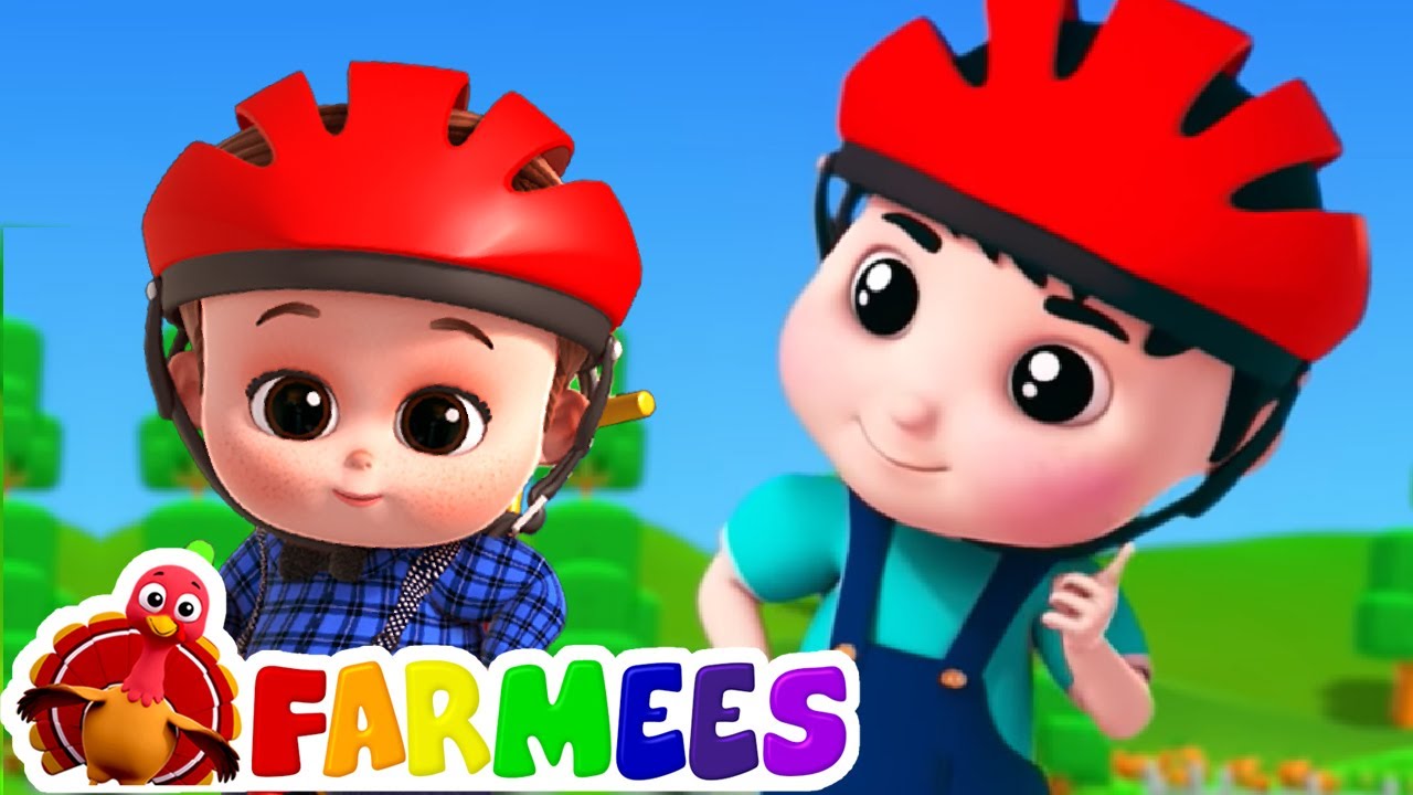 ⁣Deja paseo en bicicleta | Educación para niños | Farmees Español | Canciones Infantiles | Animación