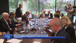 ECU, Vidant sign agreement combining physician practices