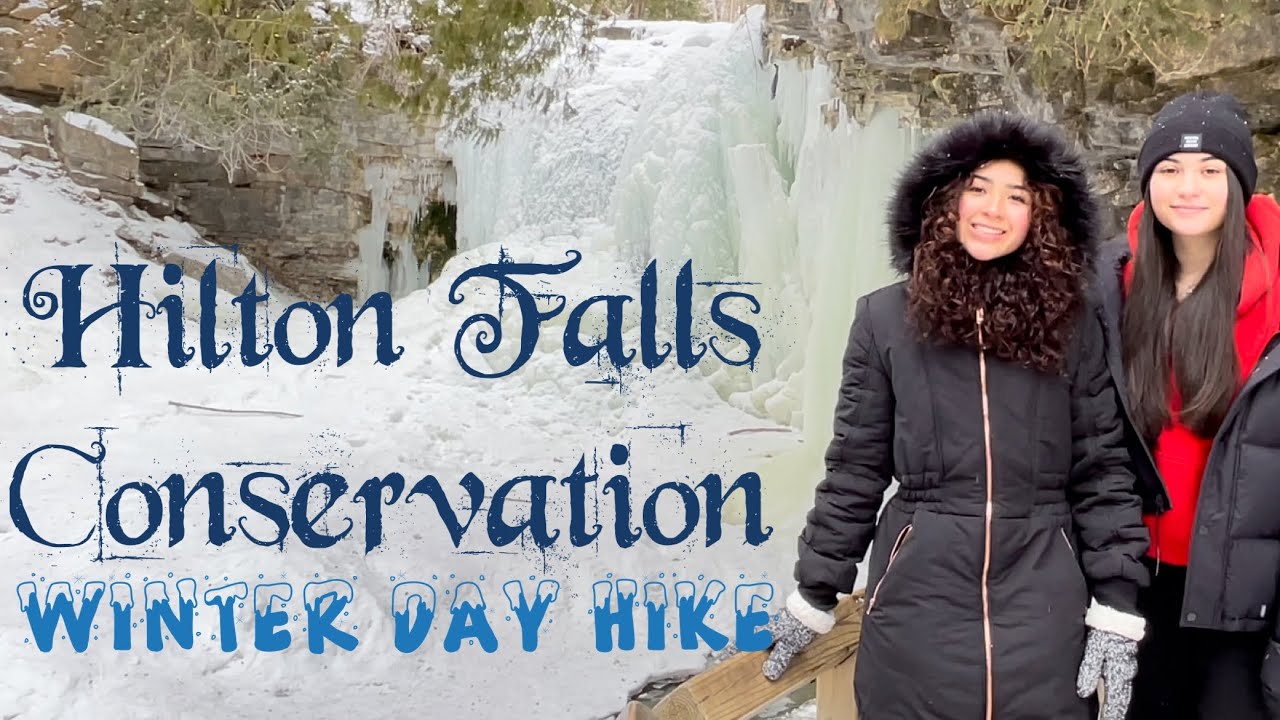 Winter day hike at The Hilton Falls Conservation | Fresh air for Self care 