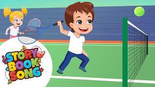 Kids Love Playing Tennis | Nursery Rhymes & Kids Songs | Storybooksong