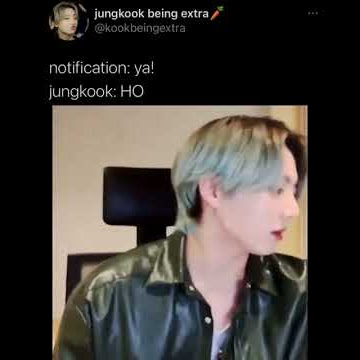 Notification :Ya Jungkook :Ho