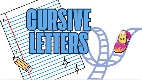 Cursive Writing Song for Kids | Learn Letters A–Z with Music & Movement