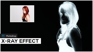 Photoshop Tutorial and Action : X-Ray Color Illusion Photo Effect