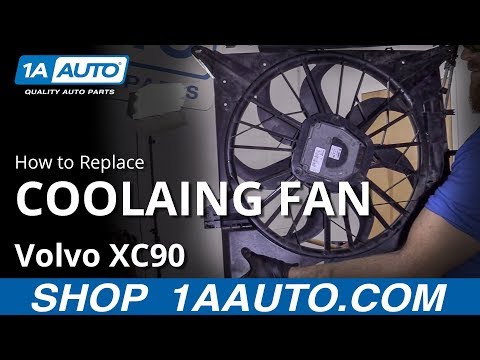 How to Replace Cooling Fan Assembly 03-12 Volvo XC90