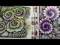 How to draw spiral flowers