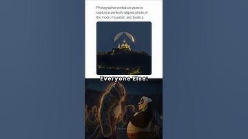 6 Years for This Perfect Moon Alignment Shot 😍🌕🏔️