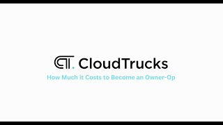 How Much it Costs to Become an Owner-Operator
