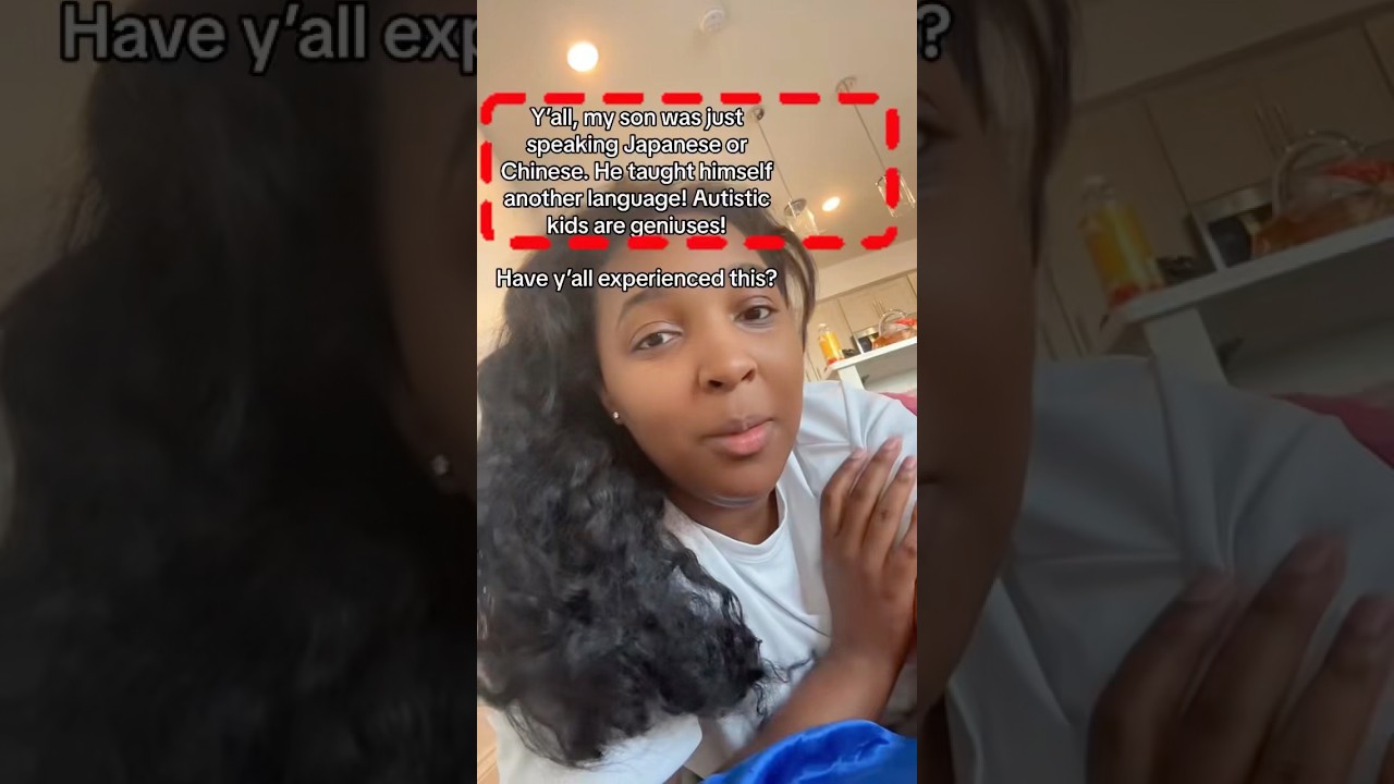 Мама думала, что её ребёнок не разговаривает, а потом узнала, что он говорит по-японски #аутизм #...