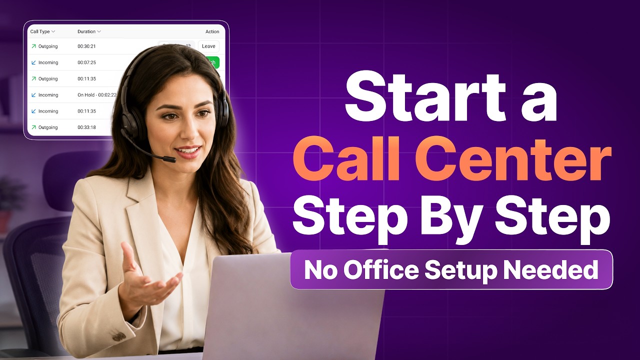 How to Set Up a Virtual Call Center from Scratch (2026)