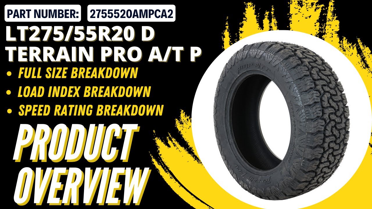 275/55r20 8 ply Amp A/T Pro - Questions Answered Part