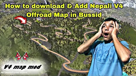 How to Download & Add Nepali V4 Offroad Map Mod In Bus Simulator Indonsia Full Tutorial Video ||