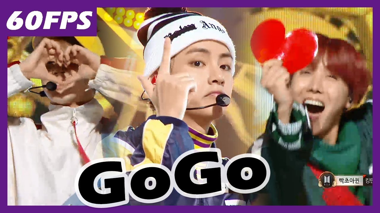 60FPS 1080P | BTS - GoGo, 방탄소년단 - 고민보다Go (Heart Perfomance ...