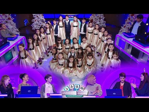 #სიტყვებისთამაში ანასტასია, თათუკა და მარიამი - დაჩის, ნანას და თეოს წინააღმდეგ!