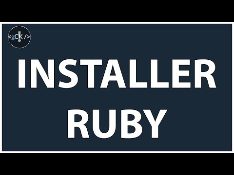 Comment installer Ruby sur Windows facilement