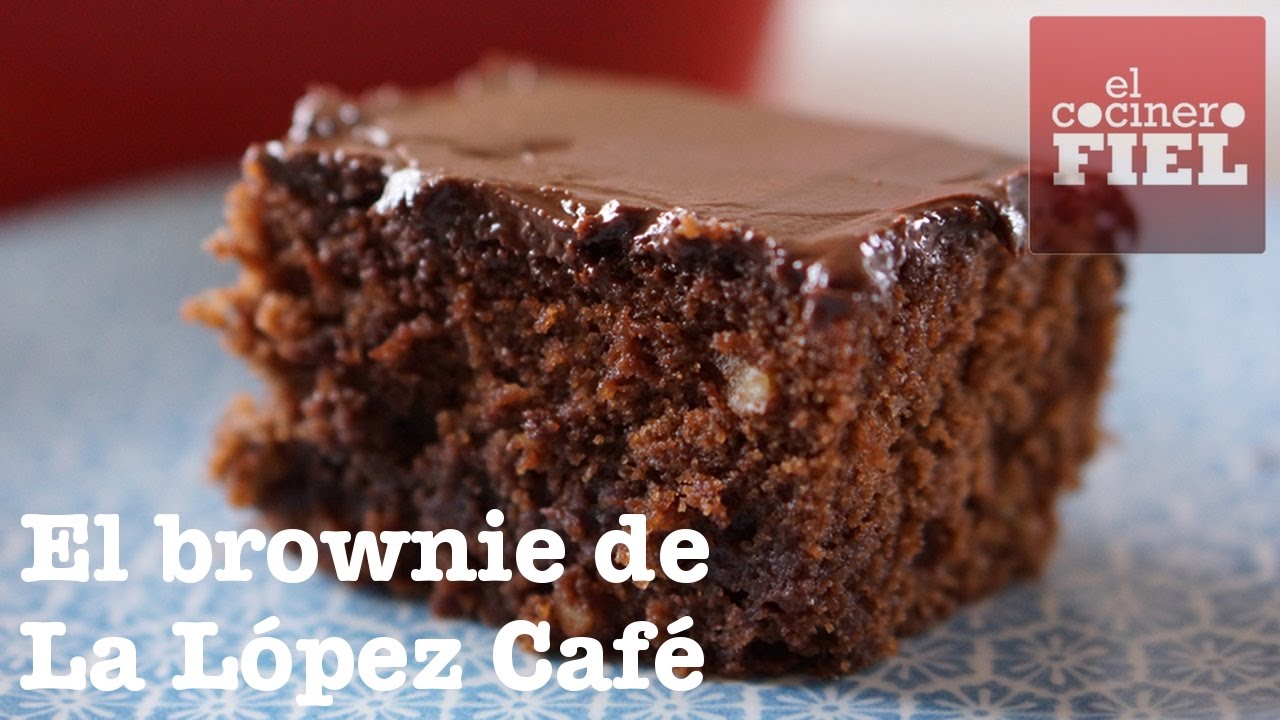 El brownie de  La López Café