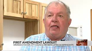 Oronoco city council members named in first amendment lawsuit