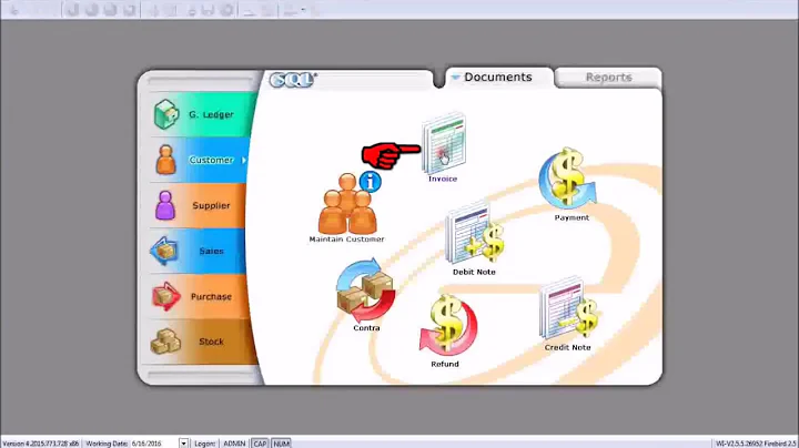 SQL CUSTOMER INVOICE