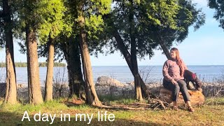 Living in my van | Cooking, doing dishes and a waterfall in the Upper Peninsula #gratitude #vanlife
