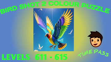 Bird sort 2 colour puzzle 🐦level611-615 #birdshort#birdpuzzle#birdsortcolorpuzzle #puzzlegame
