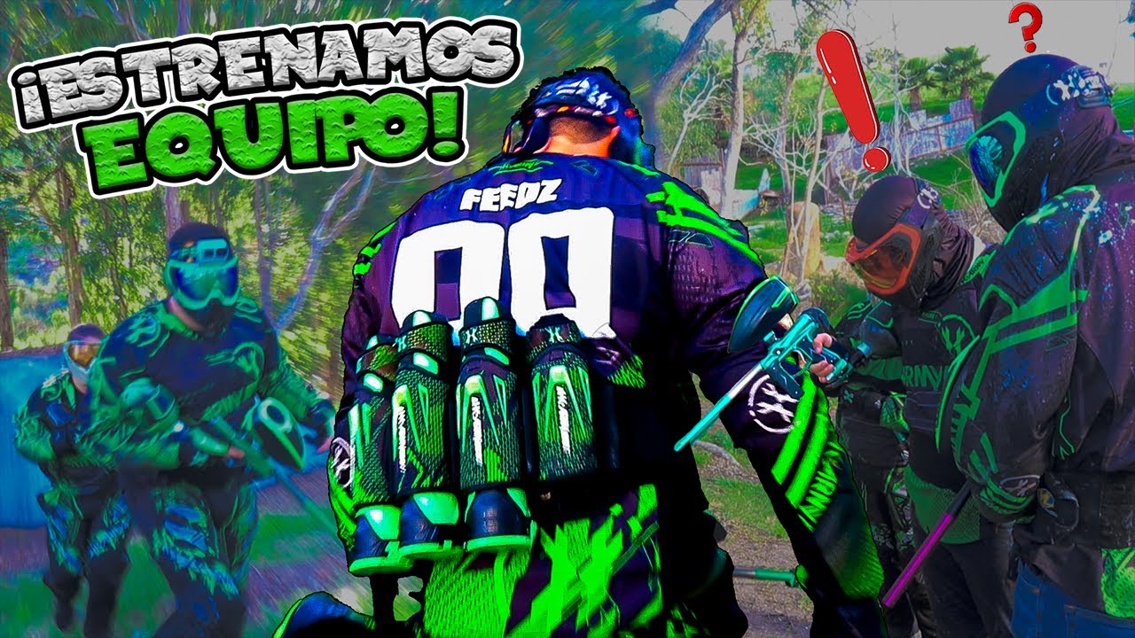 Equipo NUEVO para TODOS! l Eclipse Squad en Baja Paintball Tijuana YouTube