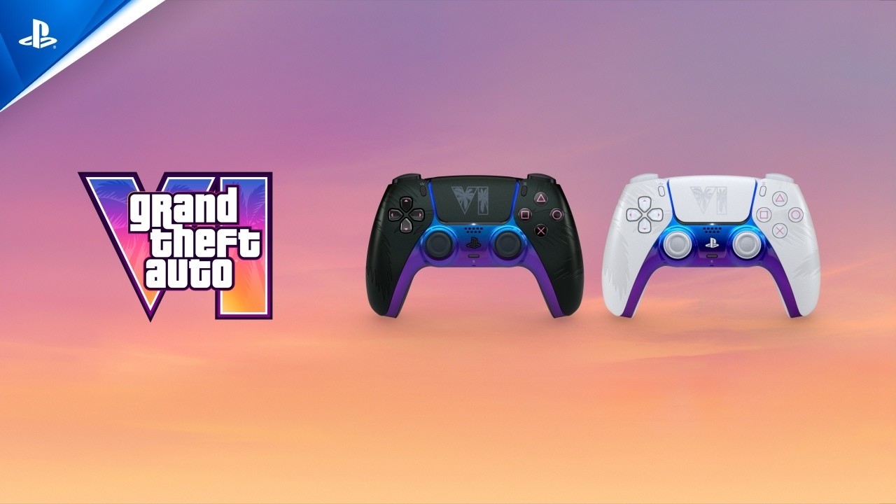 GTA 6 Limited Edition DualSense Controllers for PS5