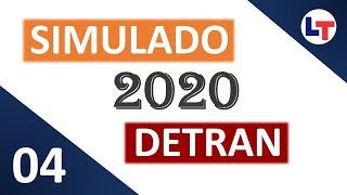 SIMULADO DETRAN QUESTÕES 2020 - AULA 04 #SimuladoLegTransito #Detran2019 screenshot 3