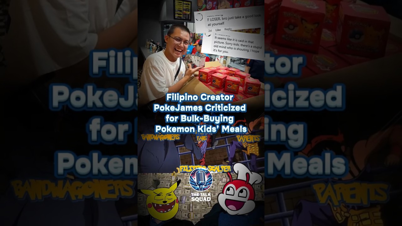 Филиппинский контент-менеджер PokéJames столкнулся с критикой общественности после массовой закуп...