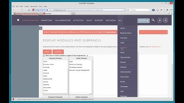 SuiteCRM - ALL Menu Customization